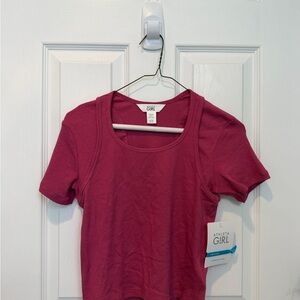 Athleta Girl Berry Short Sleeve Tee